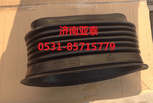WG9631190002,斯太爾雙筒王進(jìn)氣道波紋管,濟(jì)南市銘卡汽車(chē)配件配件廠